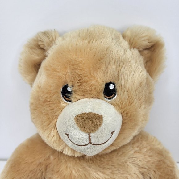 Talking Build A Bear "I Love You" Tan Teddy Stuffed Animal Soft Toy Plush Cuddly - Picture 3 of 15